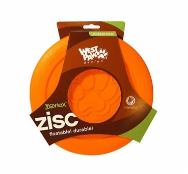 West Paw Mini Zisc - 17 cm Orange
